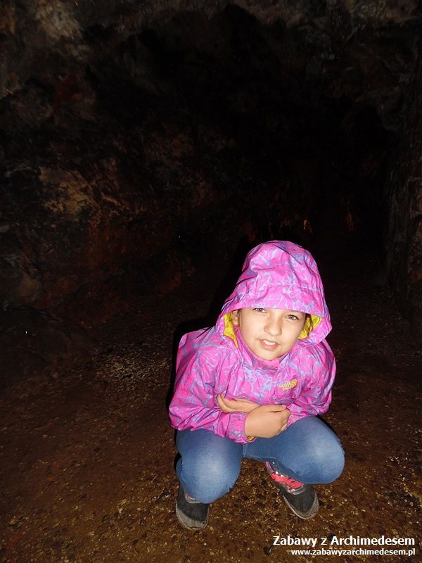 Smocza Jama - trening młodego speleologa